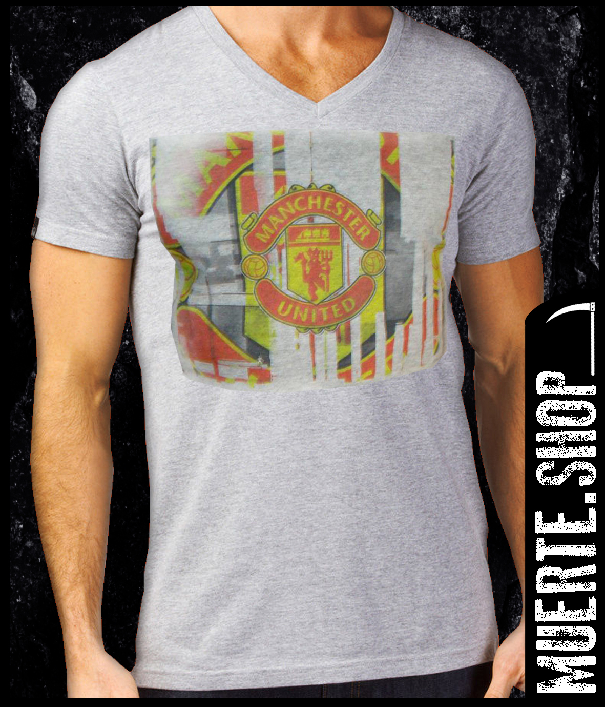 Сива тениска MANCHESTER UNITED GREY Сива тениска MANCHESTER UNITED GREY